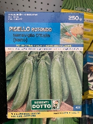 Pisello Rotondo Liscio Nano Meraviglia d' Italia SCATOLA 250 grammi