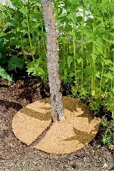 DISCO IN FIBRA VEGETALE - Ø 40 cm