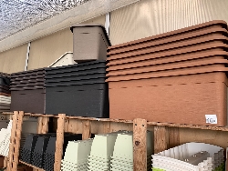 Fioriera Rettangolare Decor in plastica
